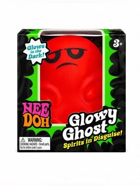 Schylling NeeDoh Glowy Ghost Toy NEW